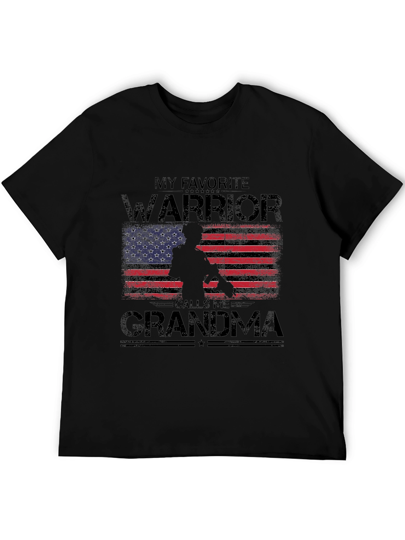 My Favorite Warrior Calls Me Grandma T-Shirt