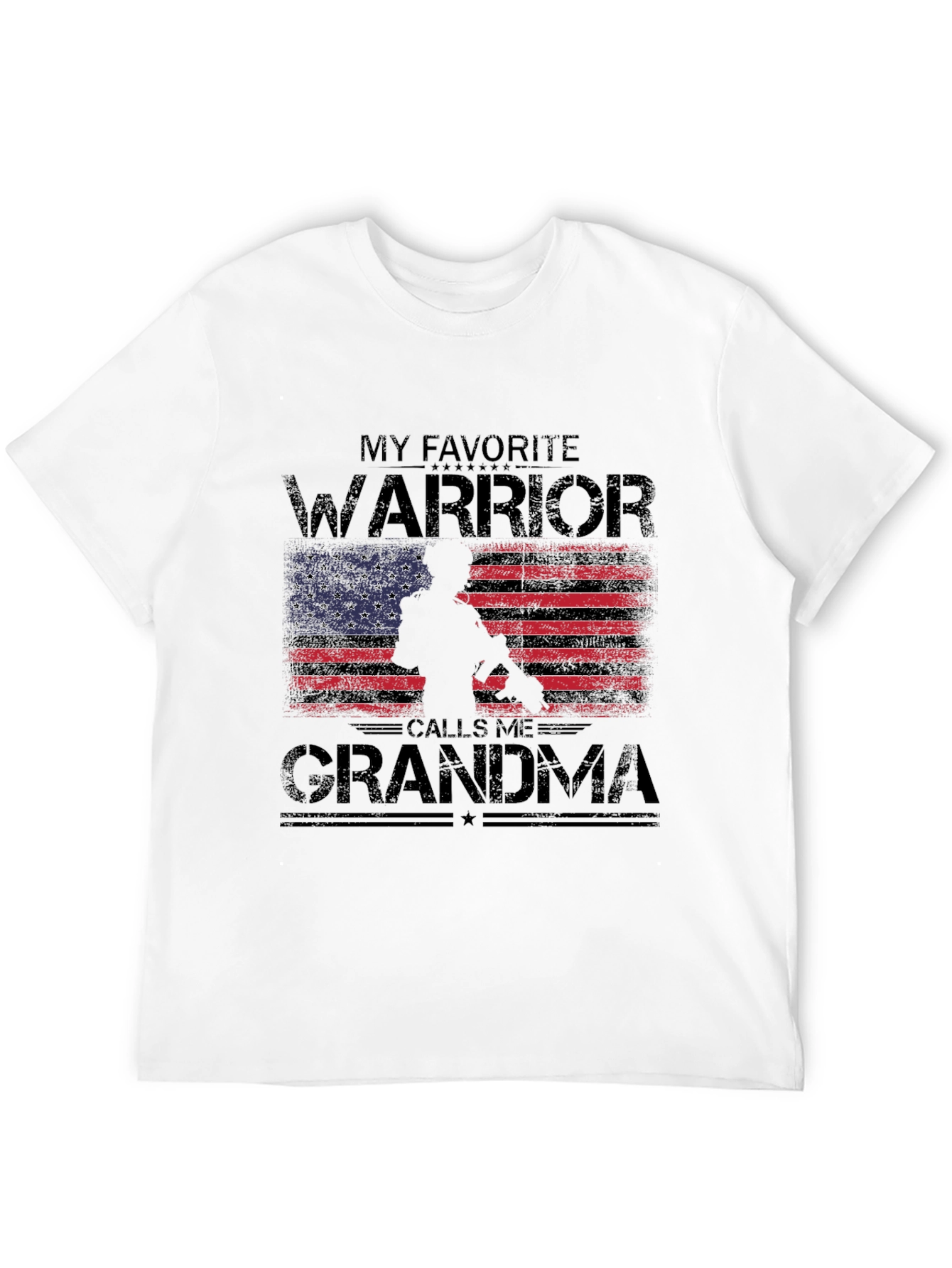 My Favorite Warrior Calls Me Grandma T-Shirt