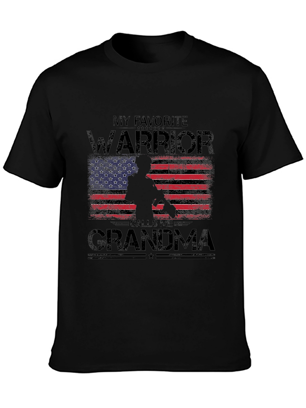 My Favorite Warrior Calls Me Grandma T-Shirt