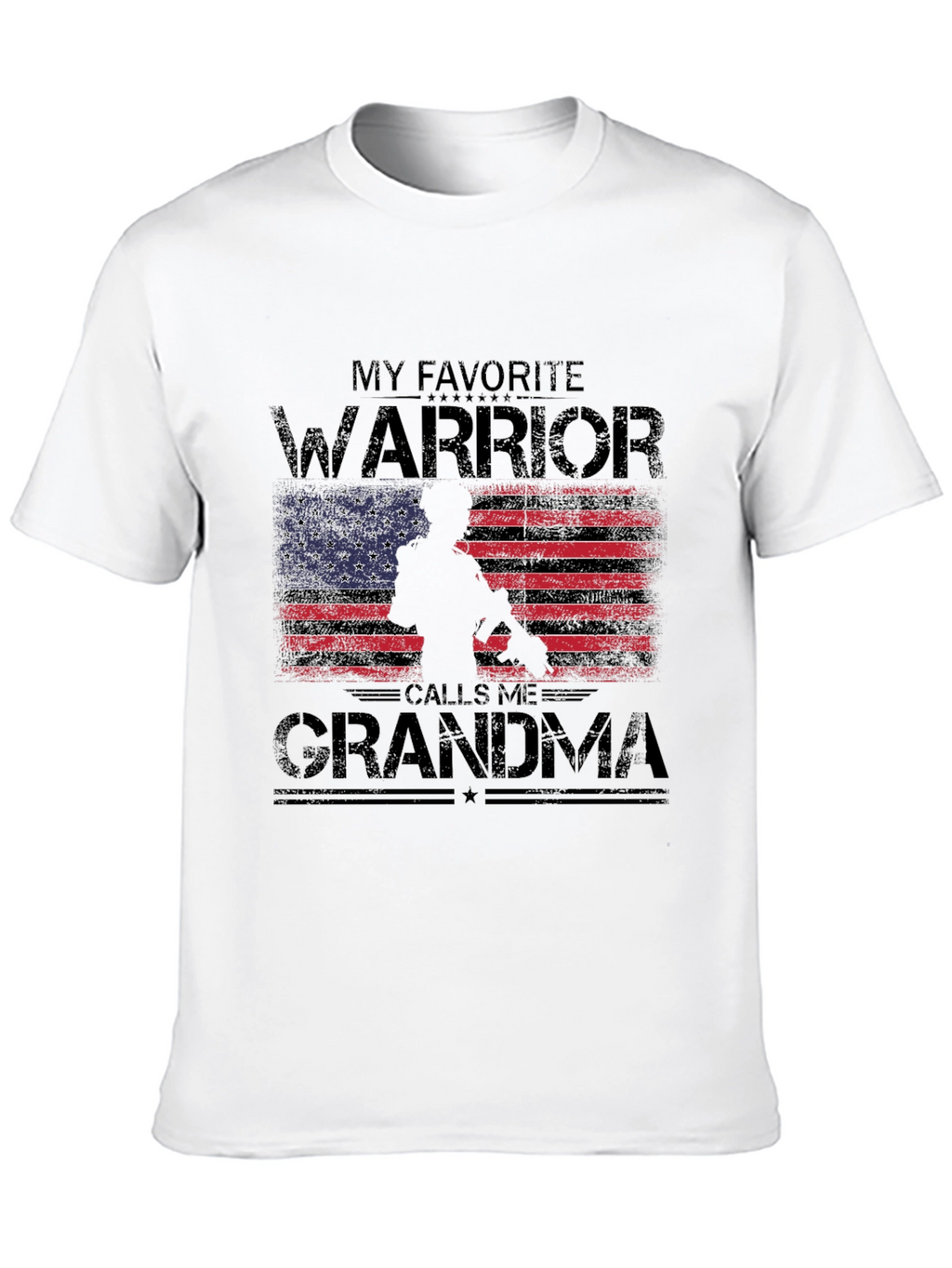 My Favorite Warrior Calls Me Grandma T-Shirt