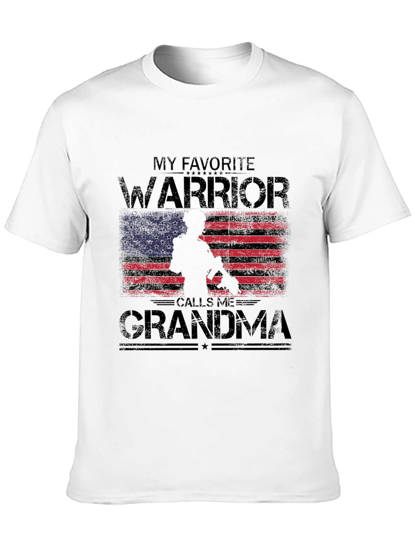 My Favorite Warrior Calls Me Grandma T-Shirt