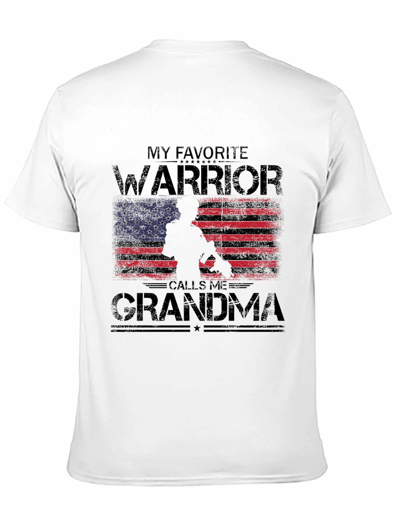My Favorite Warrior Calls Me Grandma T-Shirt