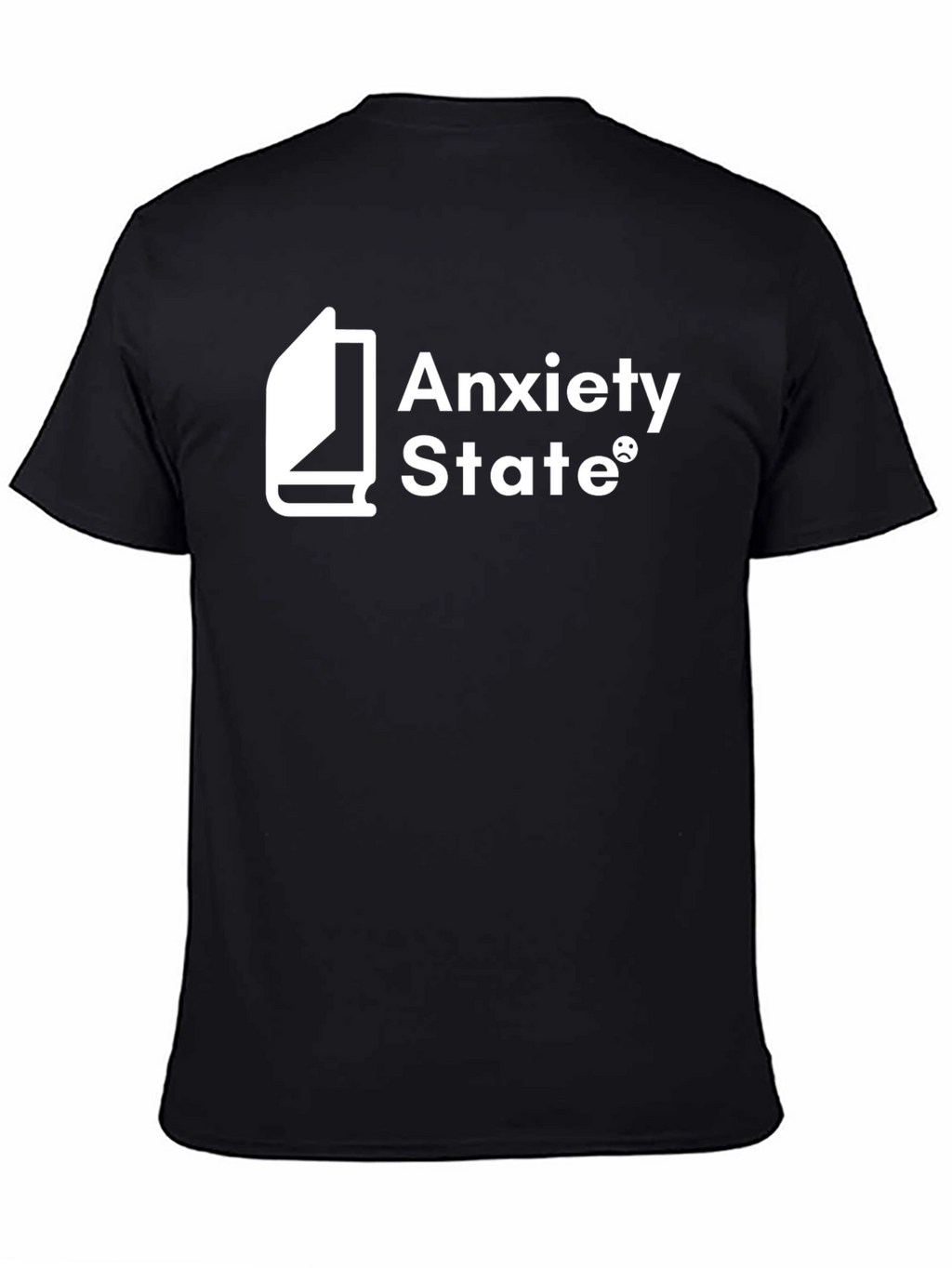 Anxiety State Graphic T-Shirt - Book Design