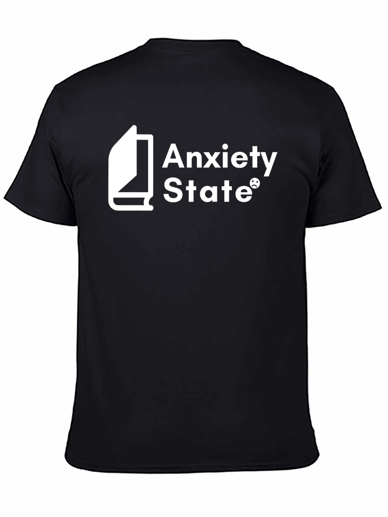Anxiety State Graphic T-Shirt - Book Design