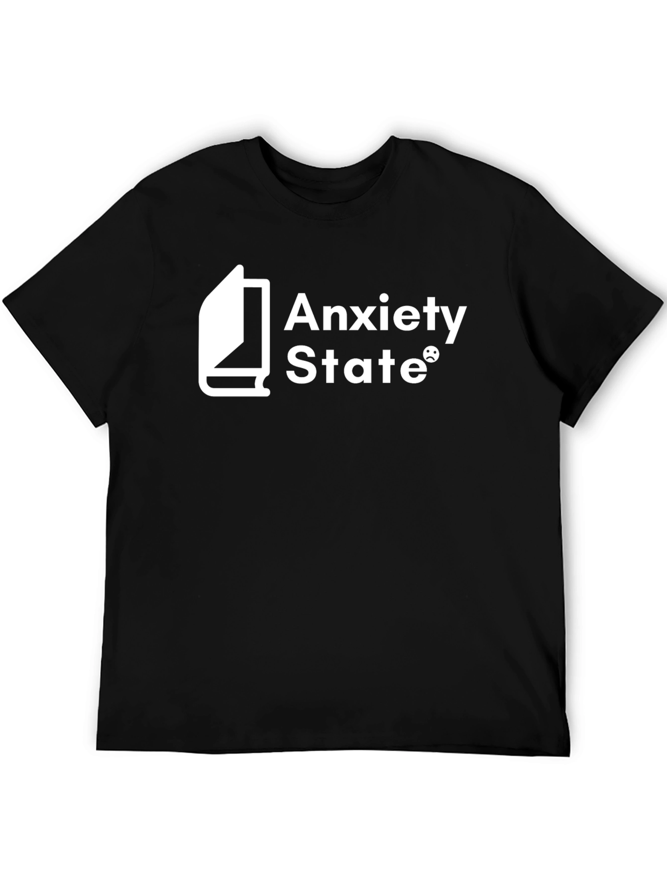 Anxiety State Graphic T-Shirt - Book Design