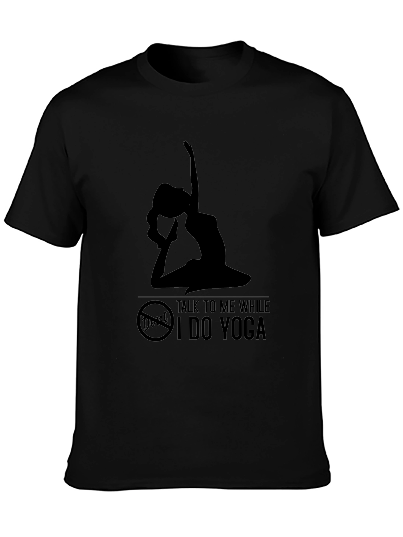 Yoga Silhouette Graphic T-Shirt