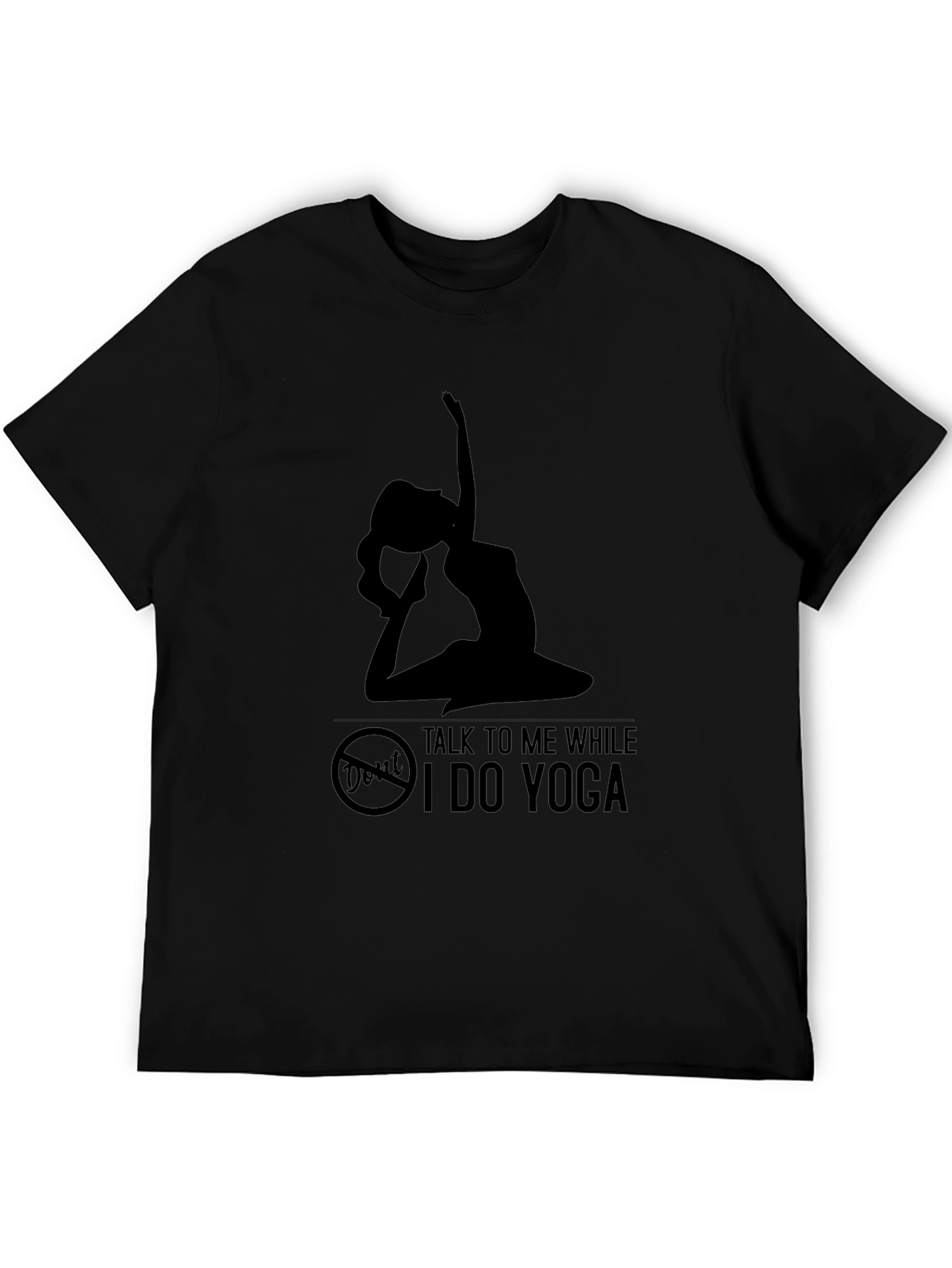 Yoga Silhouette Graphic T-Shirt