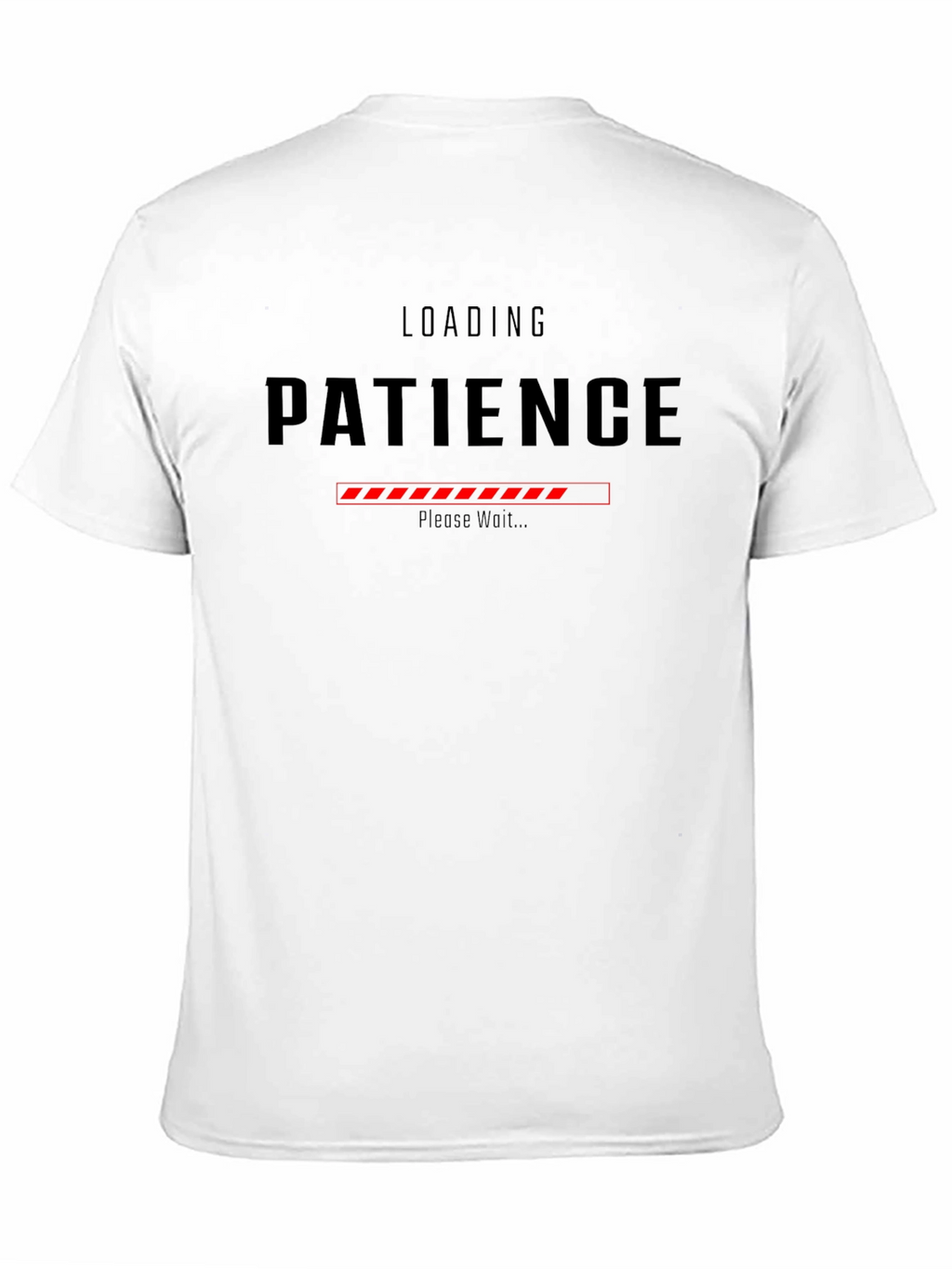Loading Patience Graphic Tee - Black Casual Shirt