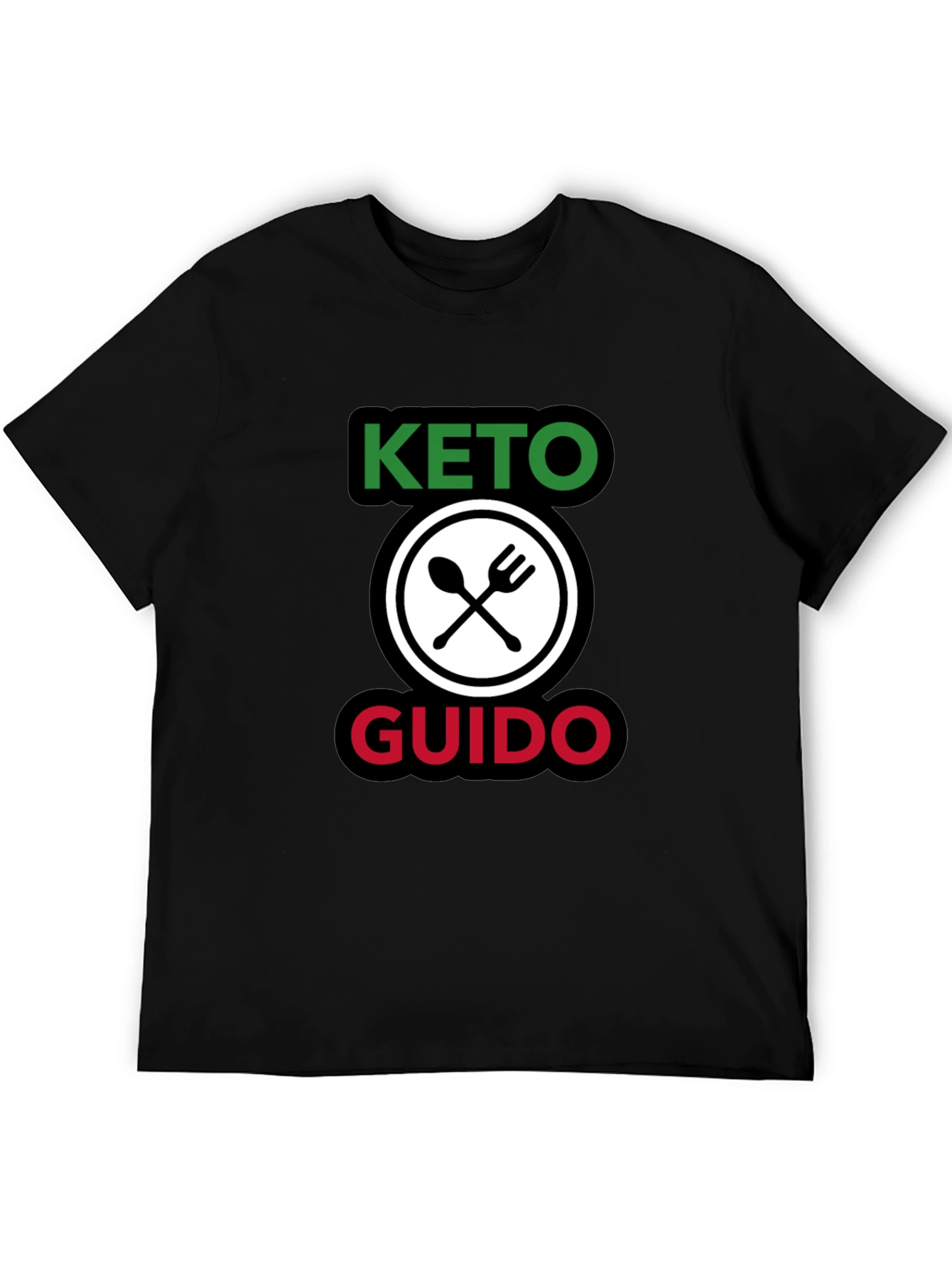 Keto Guido T-Shirt - Spoon & Fork Graphic Tee