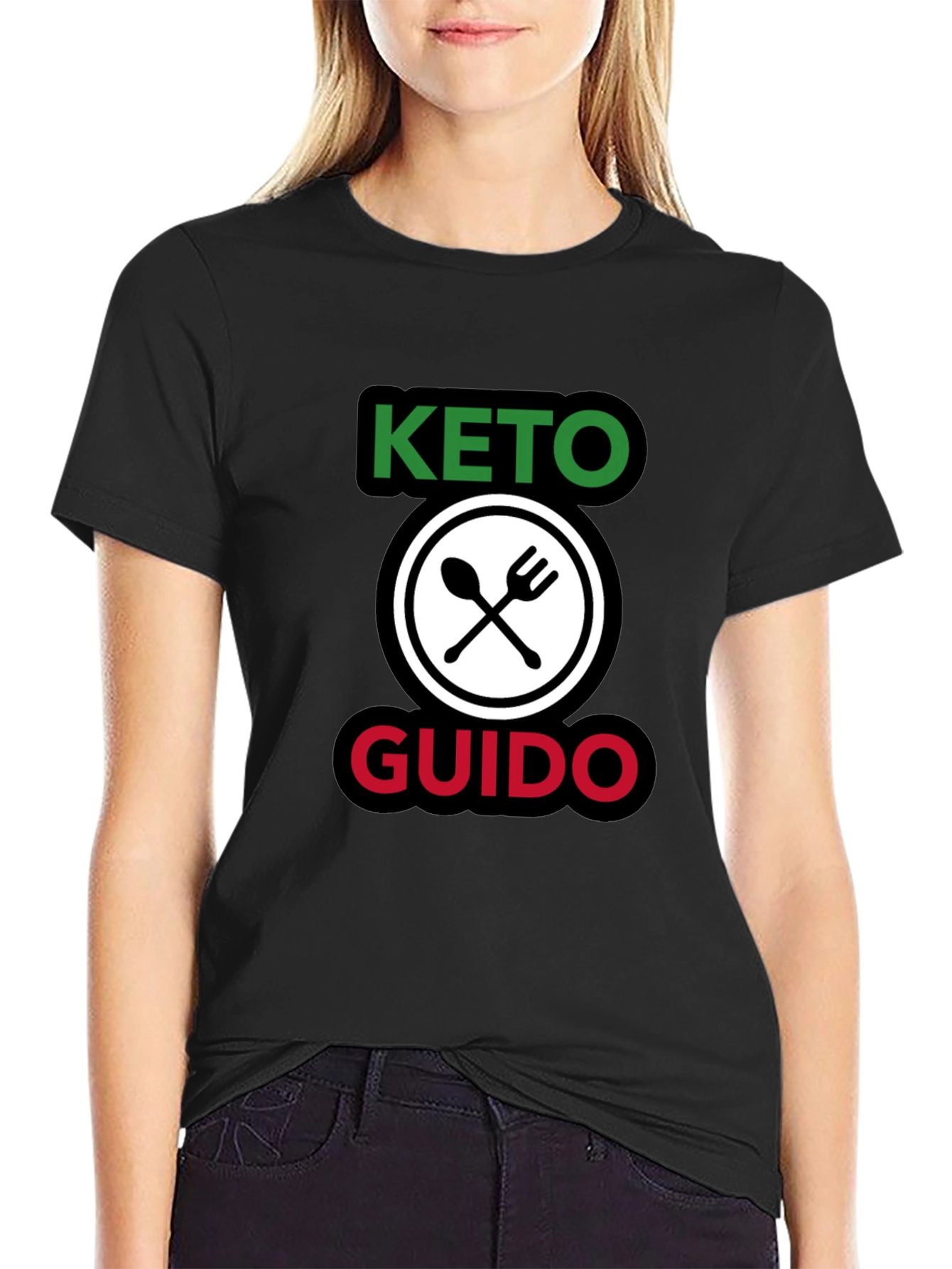 Keto Guido T-Shirt - Spoon & Fork Graphic Tee