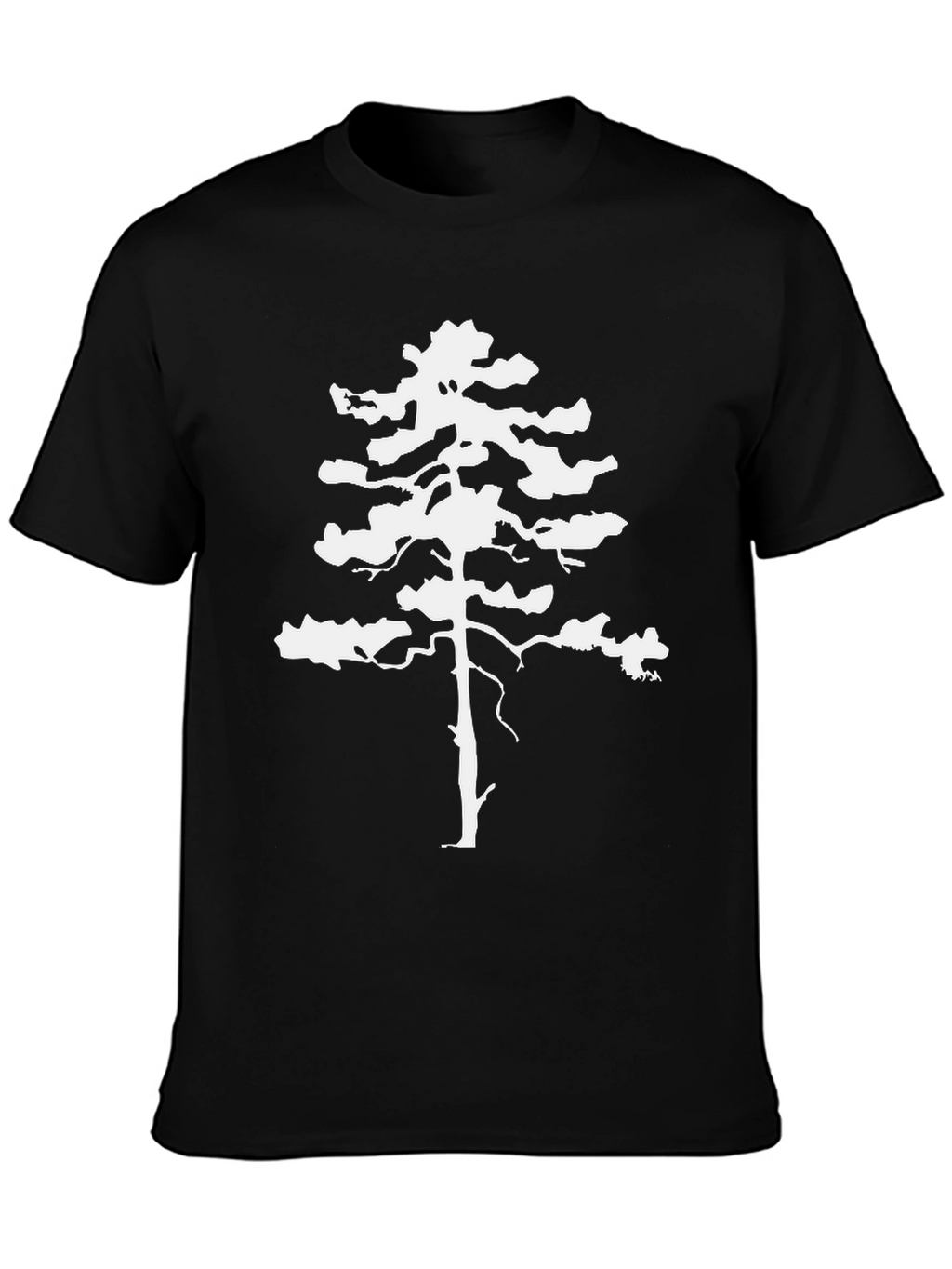 Pine Tree Graphic Tee - Nature Inspired Cotton T-Shirt