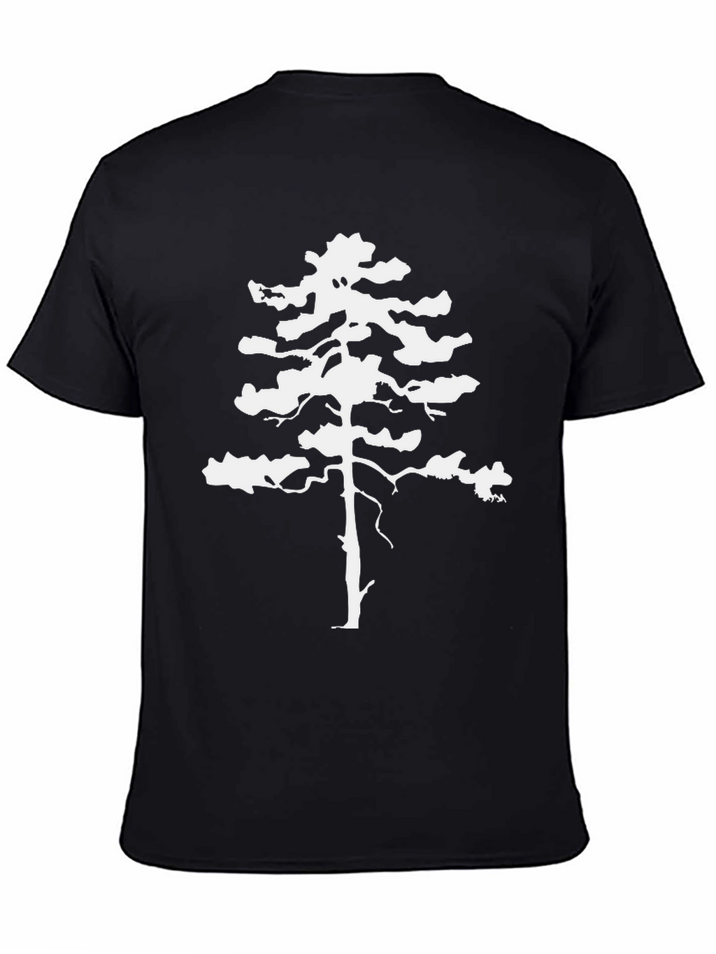Pine Tree Graphic Tee - Nature Inspired Cotton T-Shirt