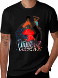 Retro 70s Disco T-Shirt Groovy Vinyl Graphic Tee
