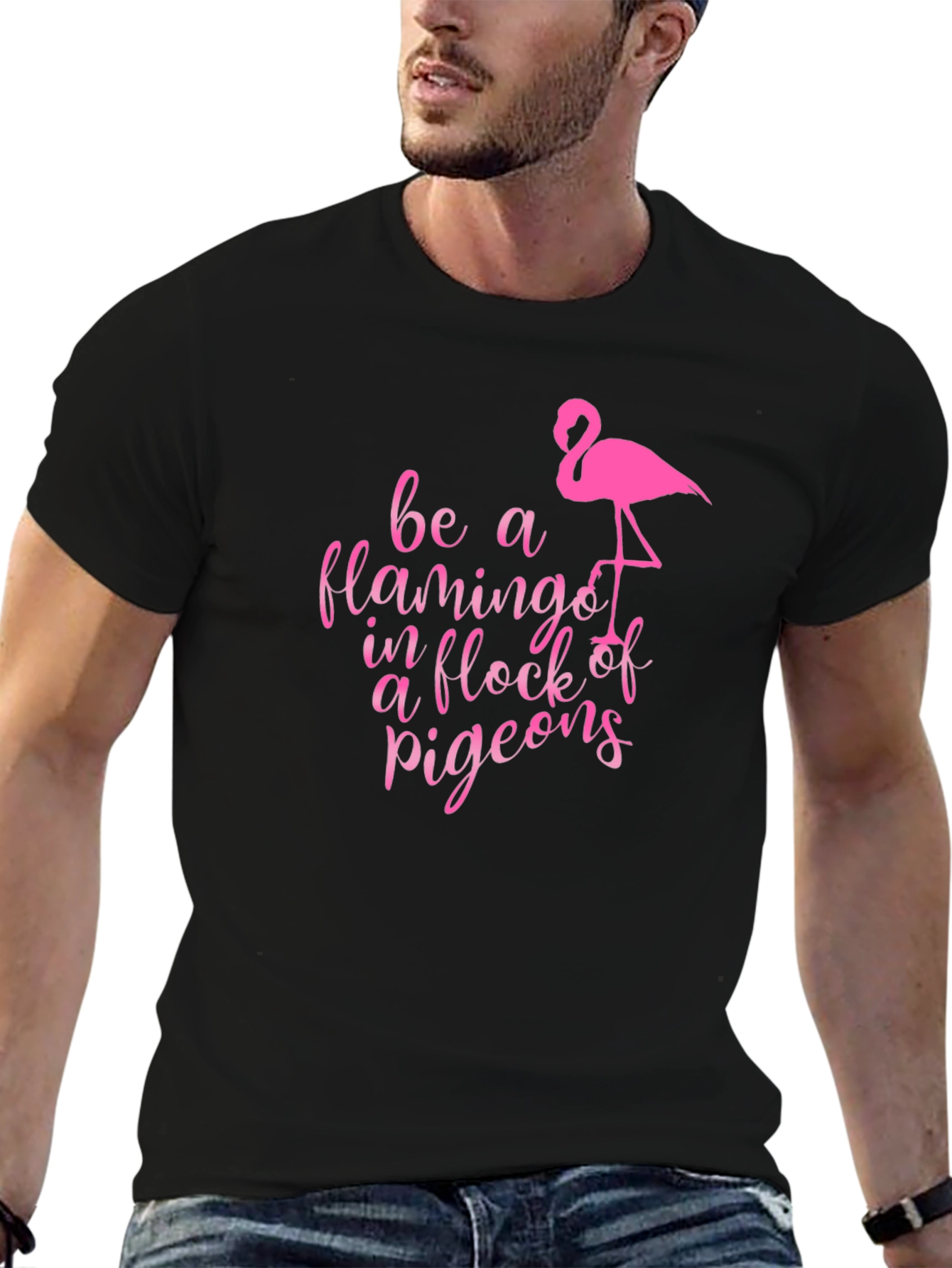 Be a Flamingo T-Shirt: Unique Graphic Tee