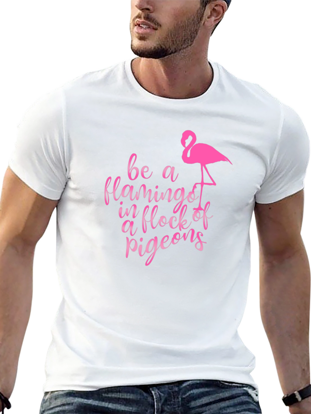 Be a Flamingo T-Shirt: Unique Graphic Tee