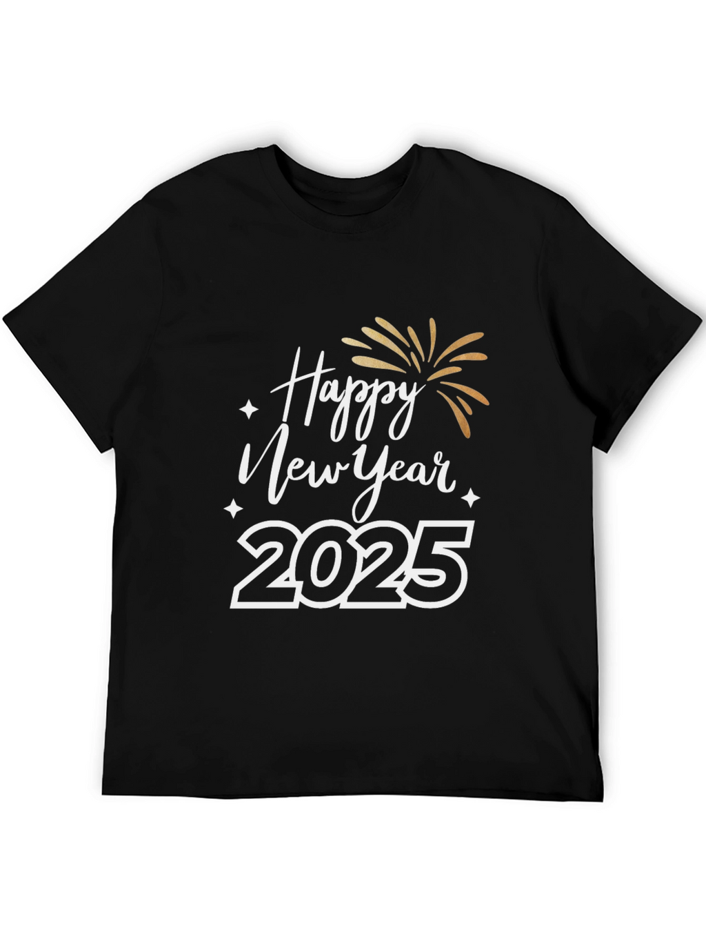 Happy New Year 2025 Graphic Tee