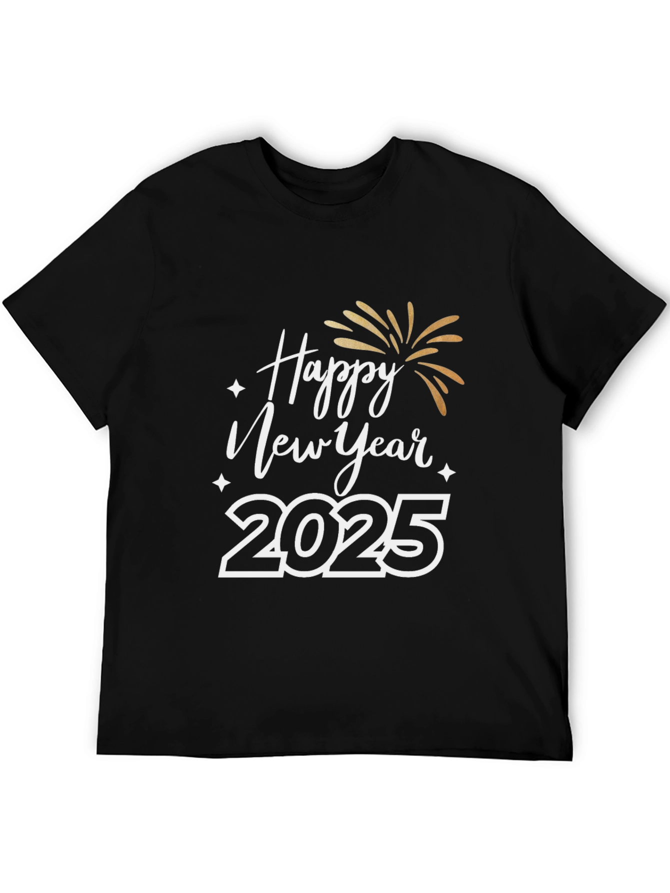 Happy New Year 2025 Graphic Tee
