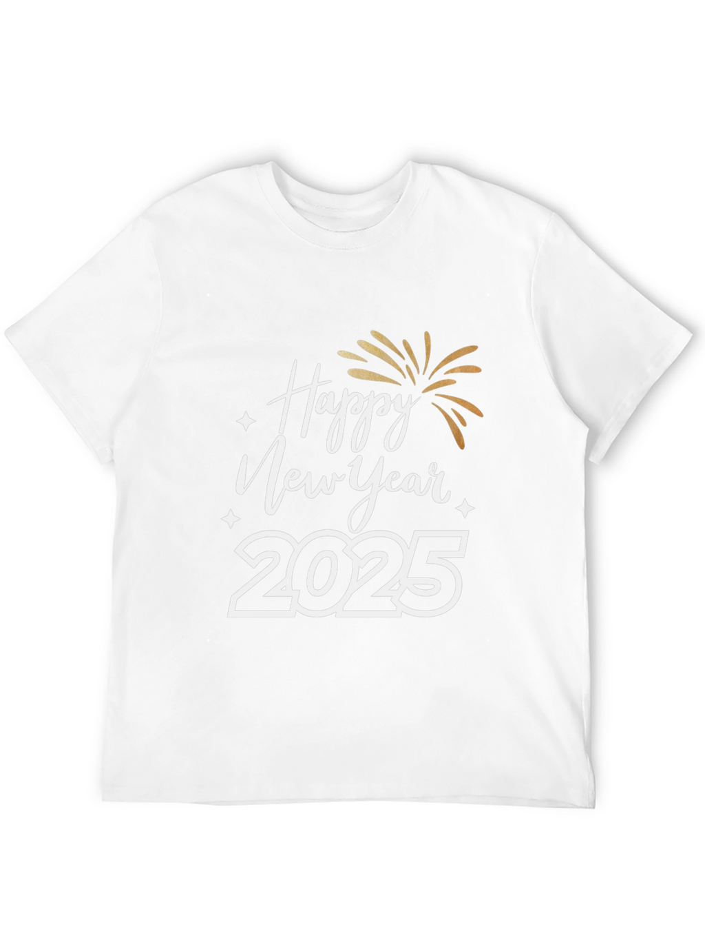 Happy New Year 2025 Graphic Tee