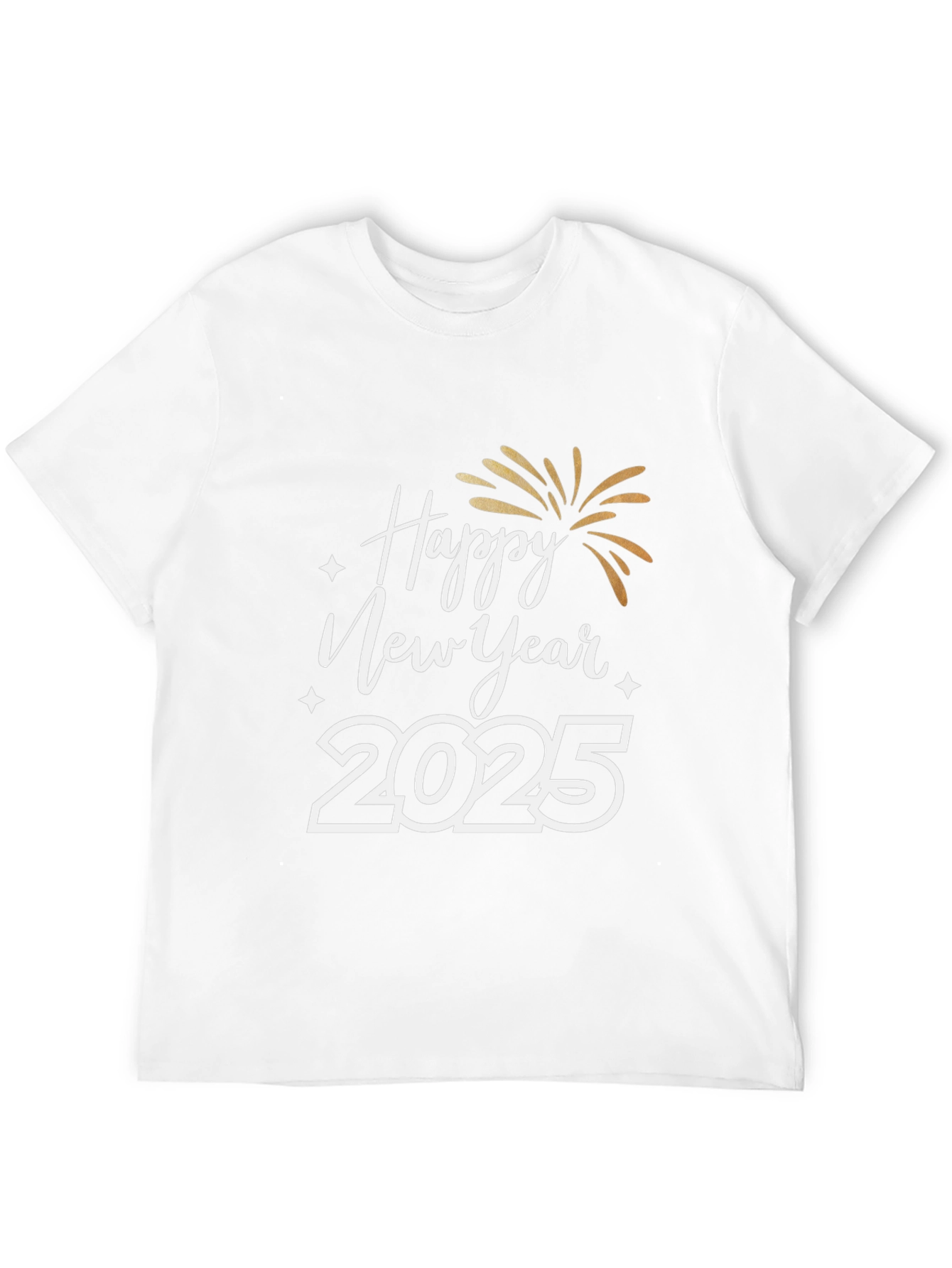 Happy New Year 2025 Graphic Tee