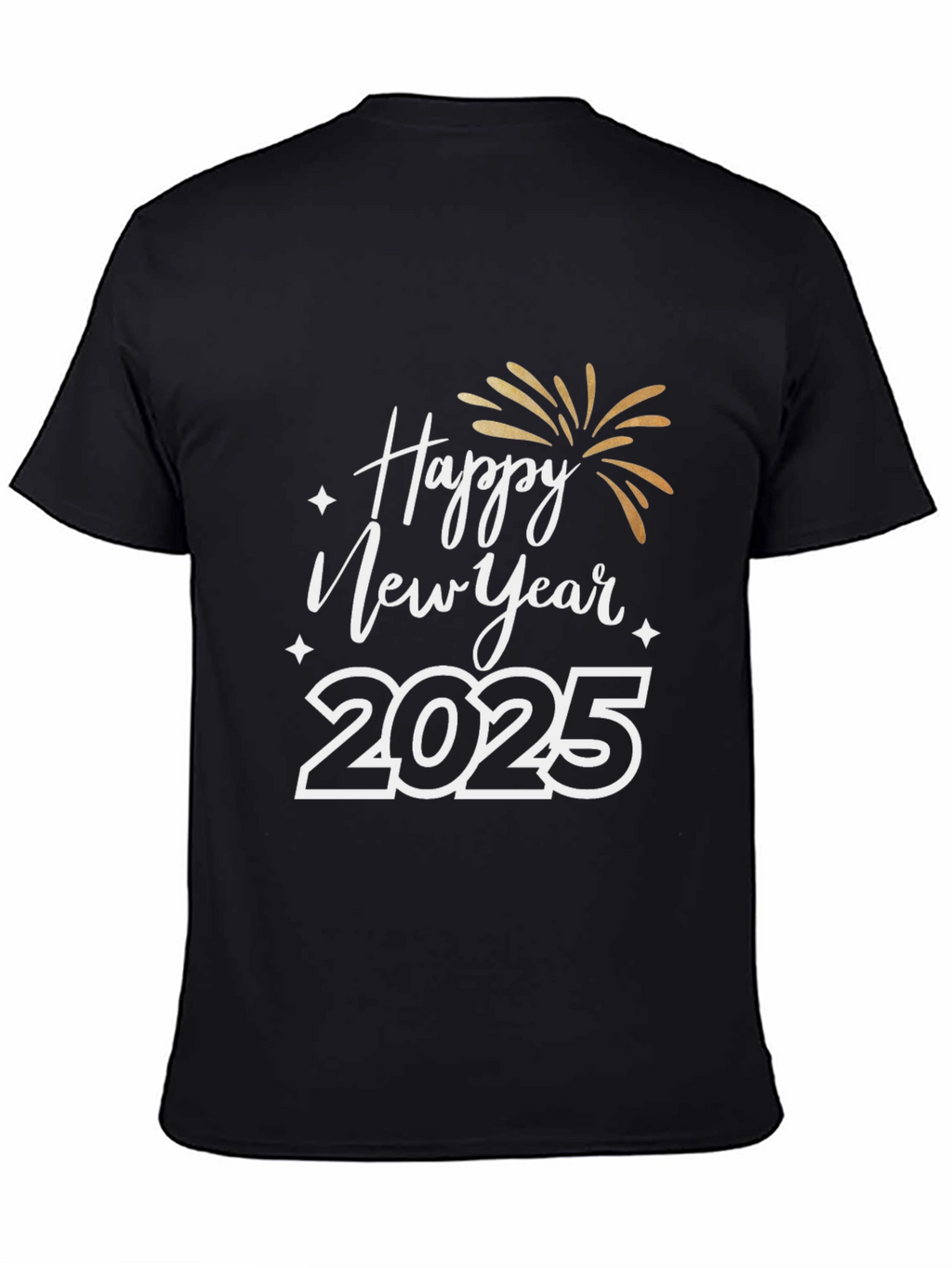Happy New Year 2025 Graphic Tee