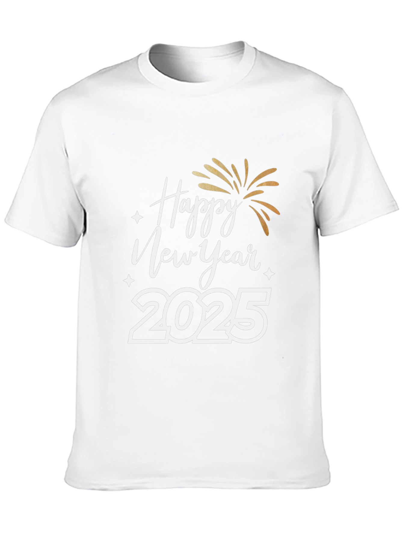Happy New Year 2025 Graphic Tee