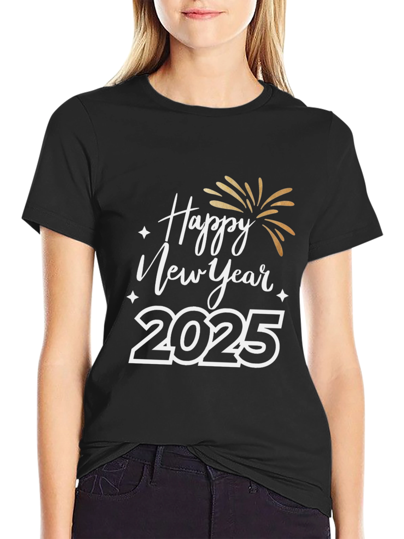 Happy New Year 2025 Graphic Tee