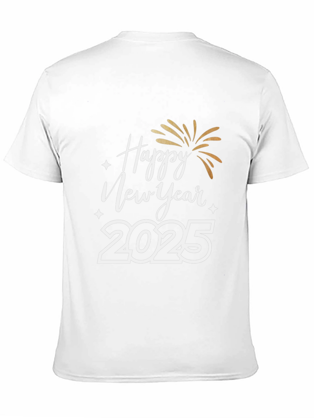Happy New Year 2025 Graphic Tee