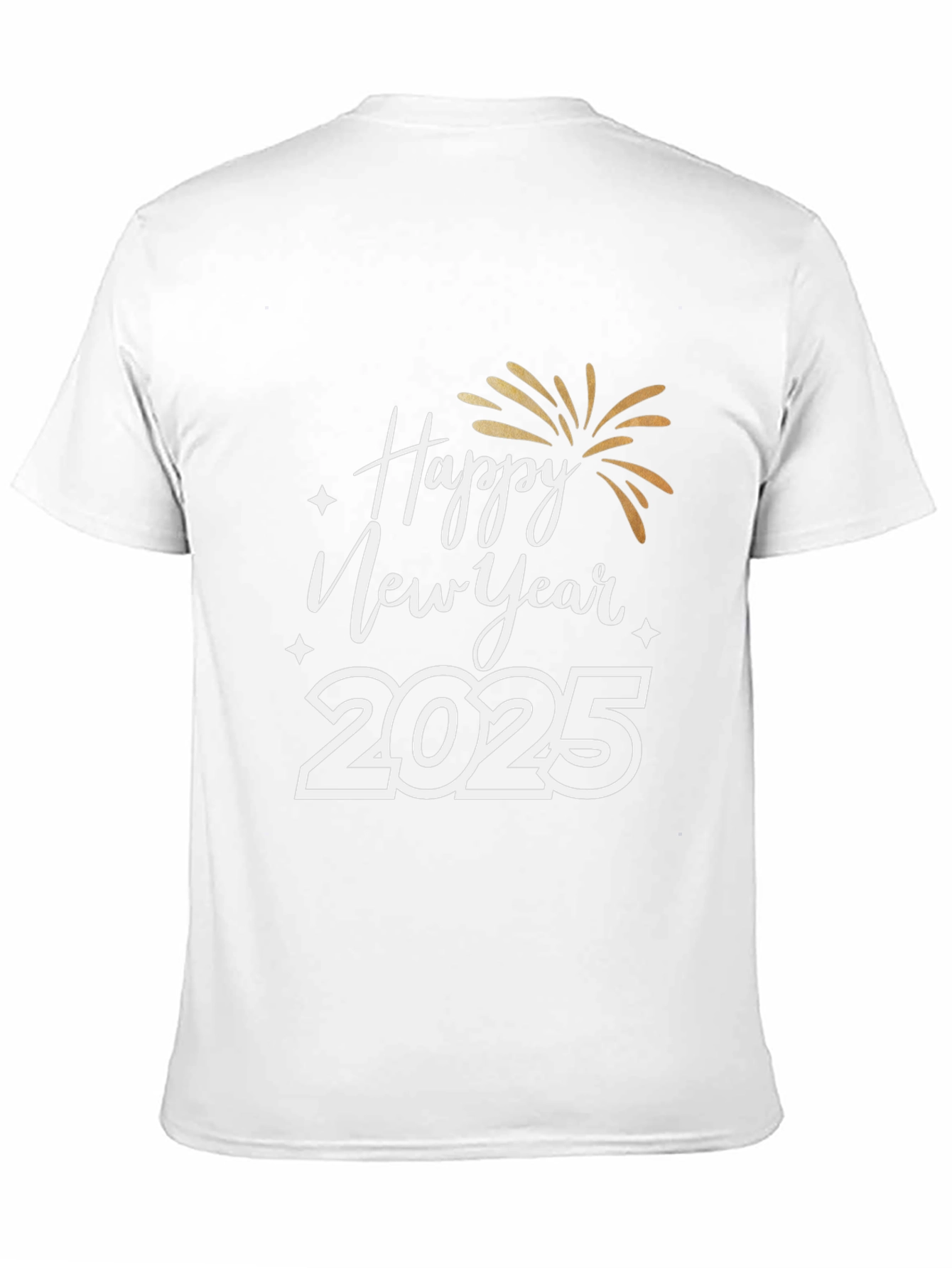 Happy New Year 2025 Graphic Tee