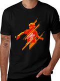Table Tennis Power Graphic Tee - Passion Energy Shirt