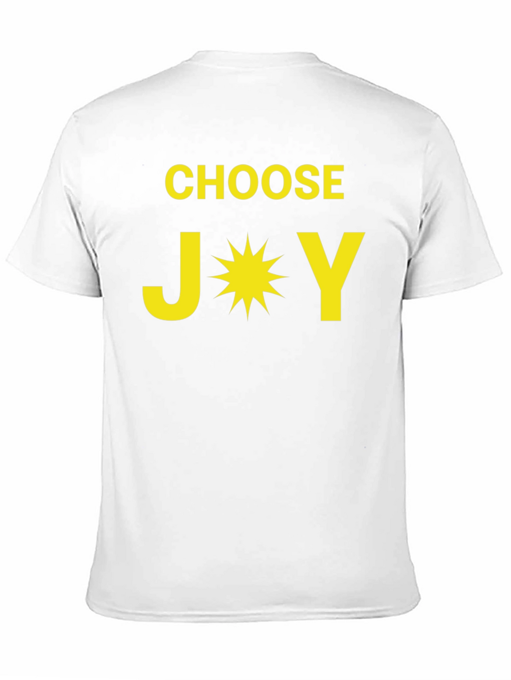 Choose Joy T-Shirt - Motivational Black Tee