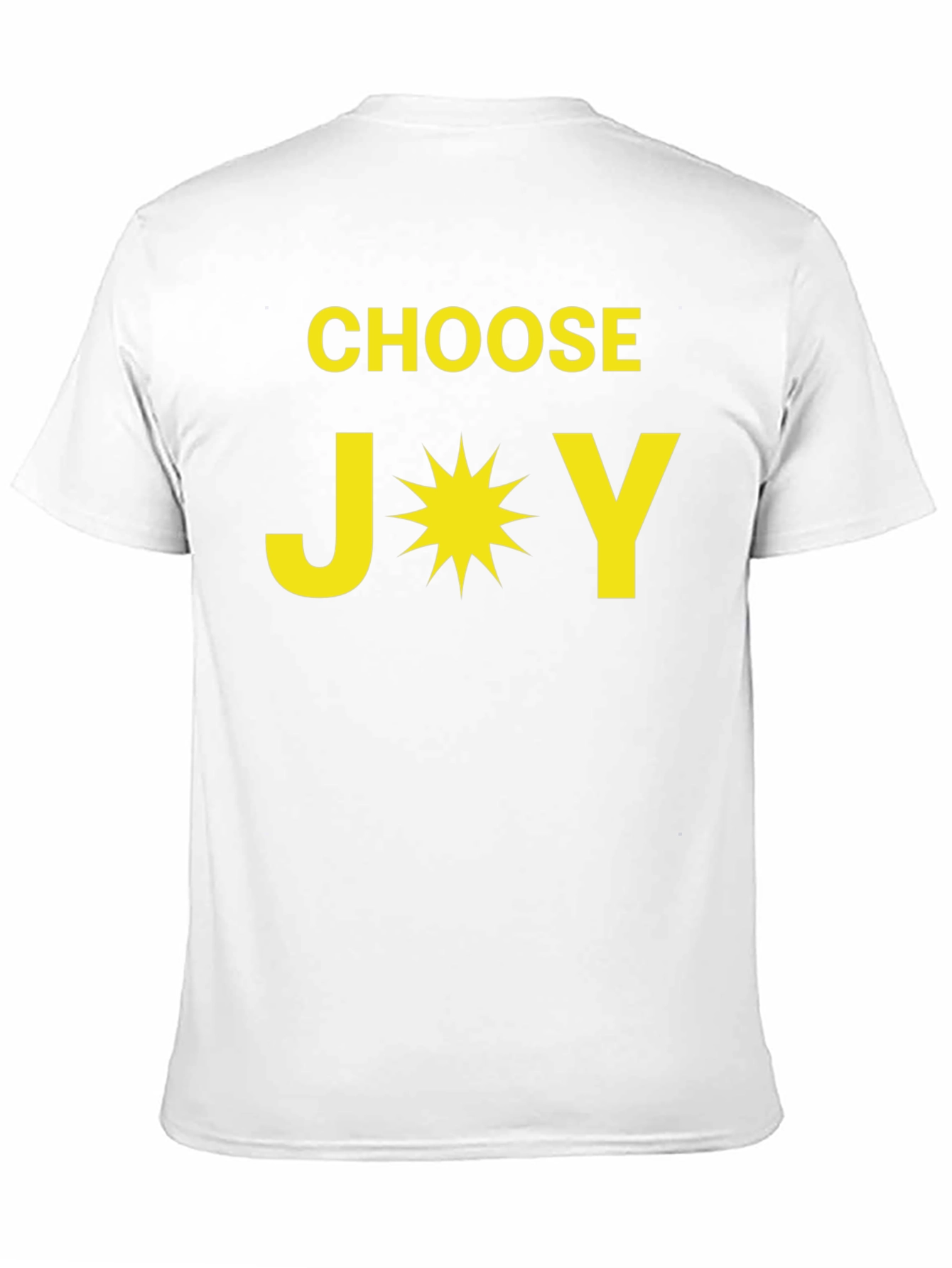 Choose Joy T-Shirt - Motivational Black Tee