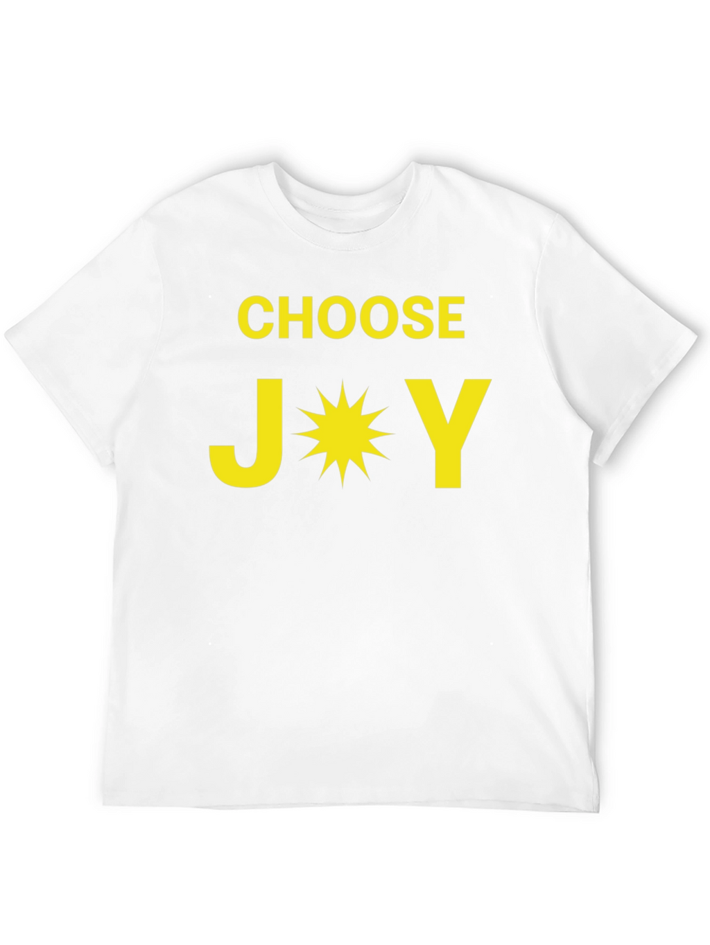 Choose Joy T-Shirt - Motivational Black Tee