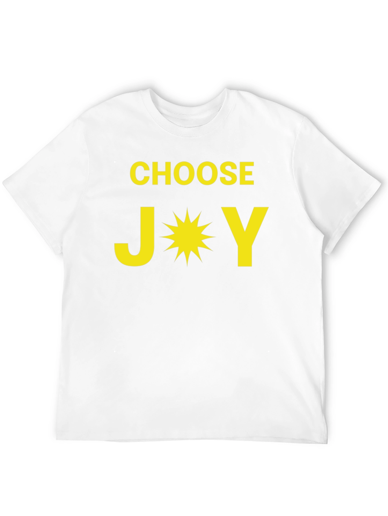 Choose Joy T-Shirt - Motivational Black Tee