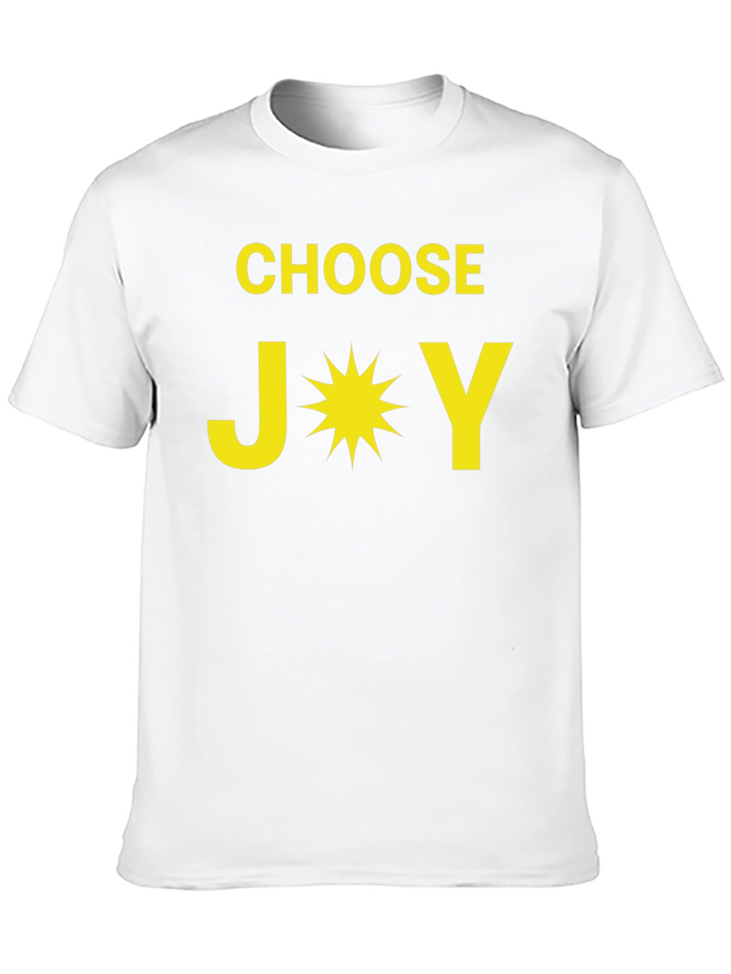 Choose Joy T-Shirt - Motivational Black Tee