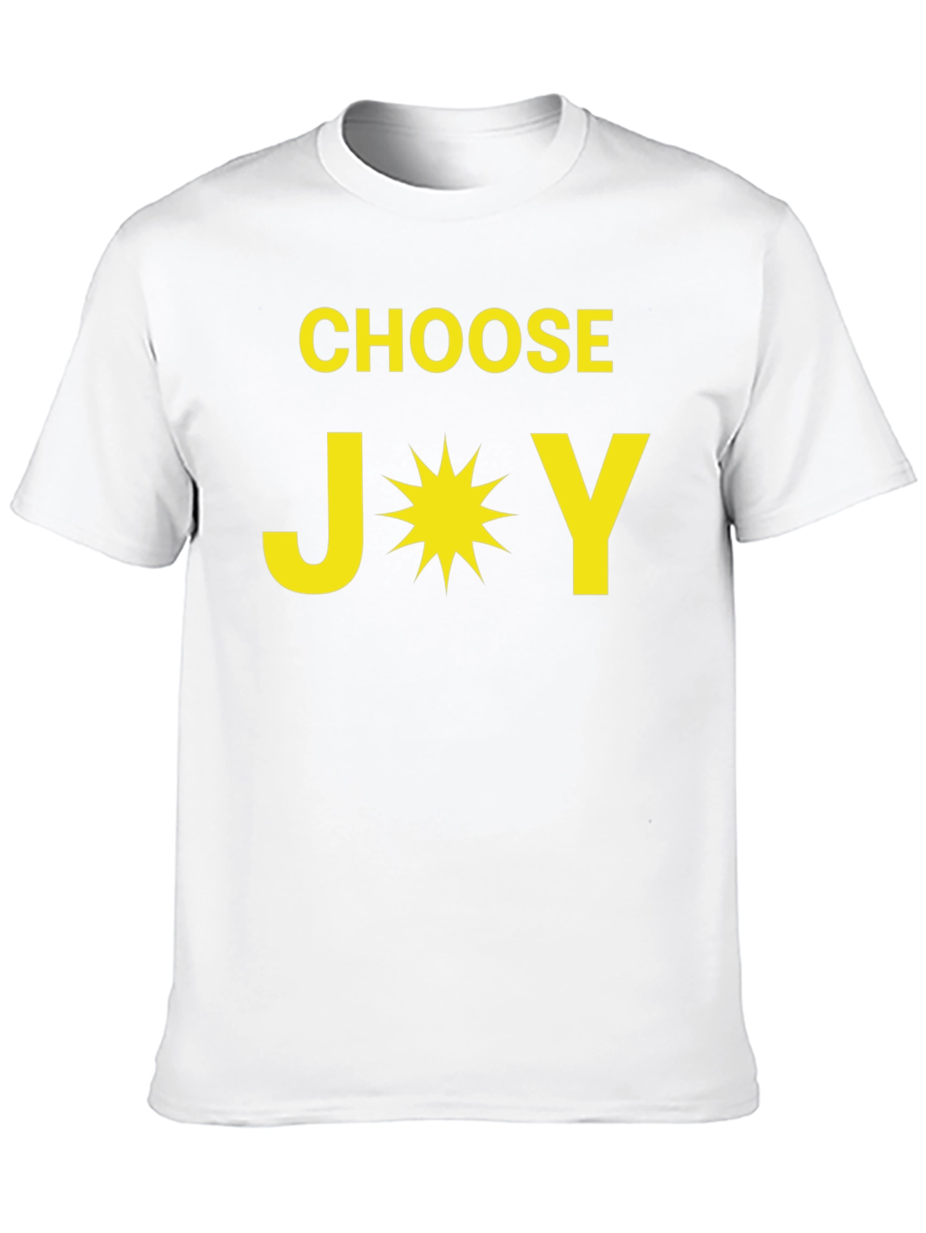 Choose Joy T-Shirt - Motivational Black Tee
