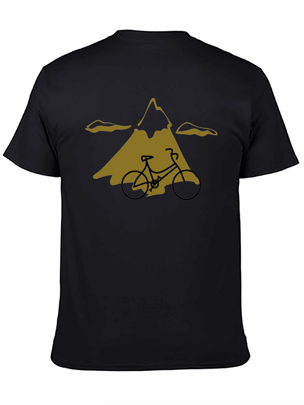 Mountain Bike Graphic Tee - Black