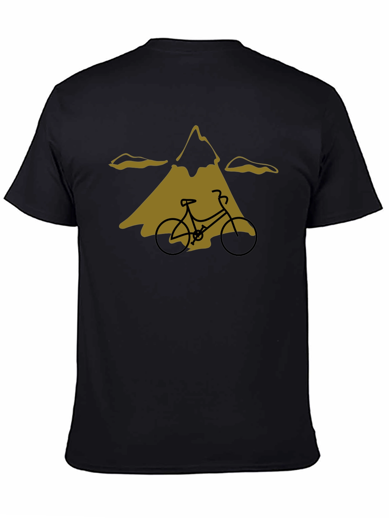 Mountain Bike Graphic Tee - Black