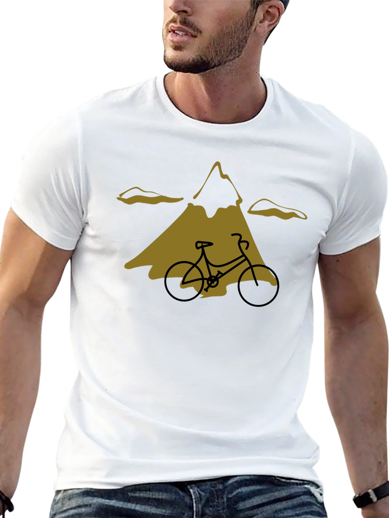 Mountain Bike Graphic Tee - Black