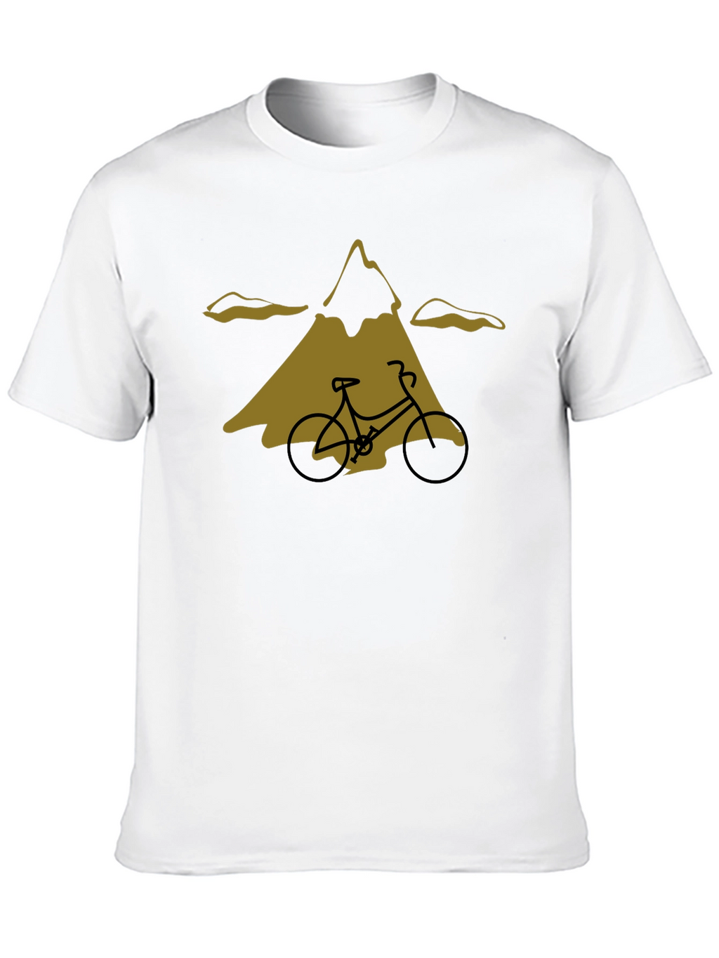 Mountain Bike Graphic Tee - Black