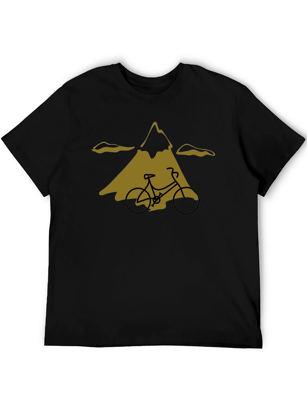 Mountain Bike Graphic Tee - Black