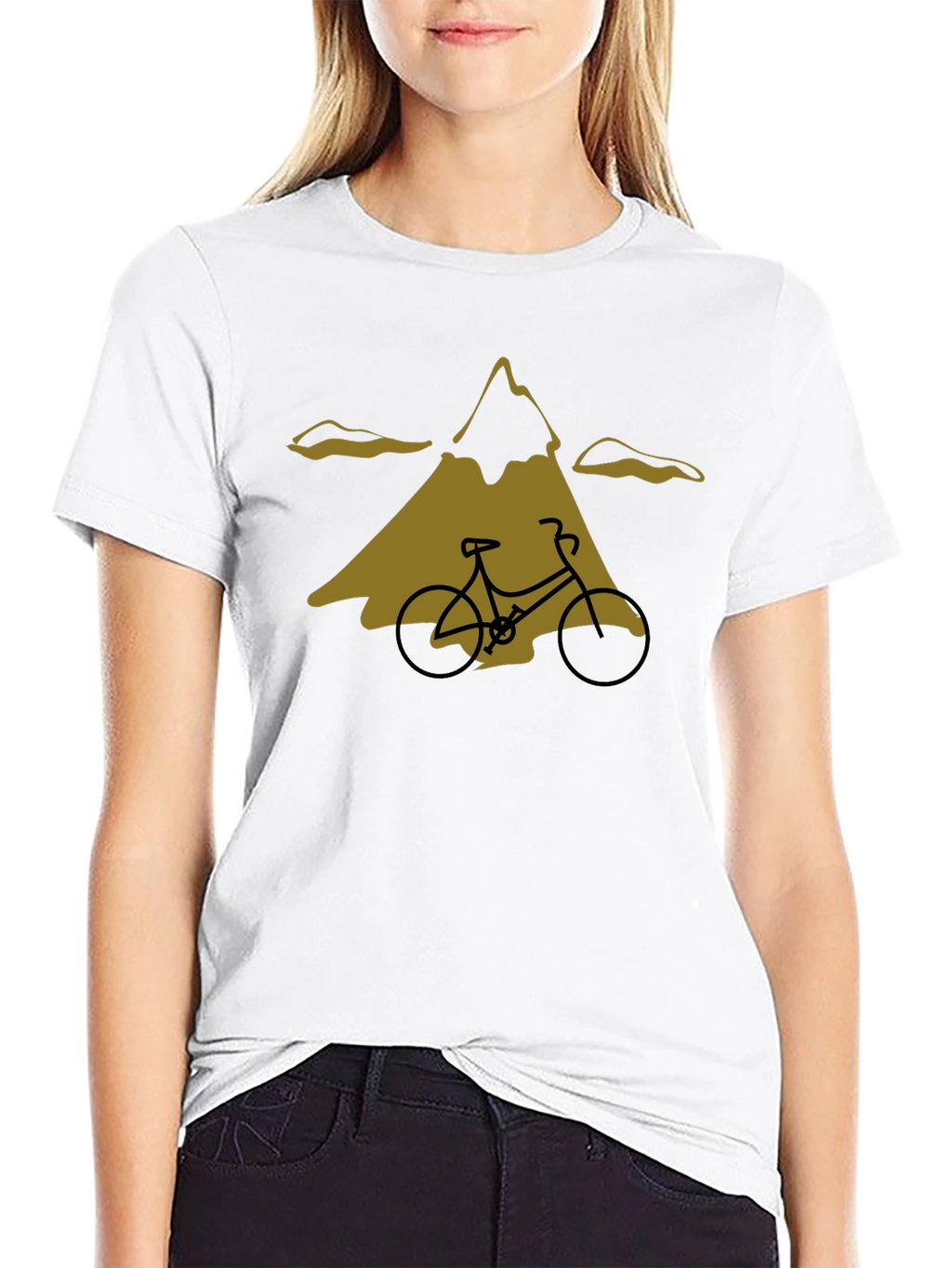 Mountain Bike Graphic Tee - Black