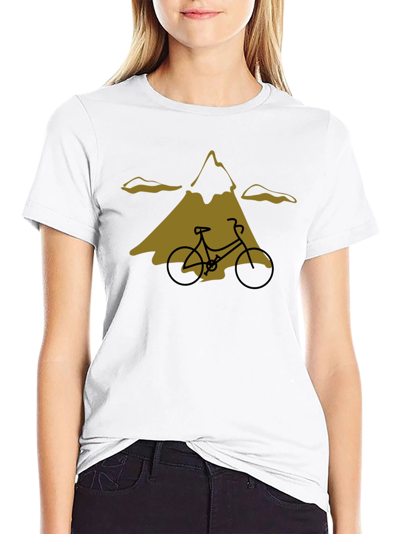 Mountain Bike Graphic Tee - Black