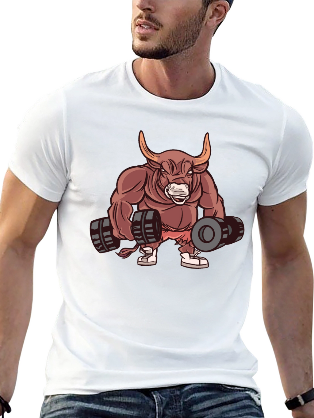 Bull Gym T-Shirt - Workout Ready