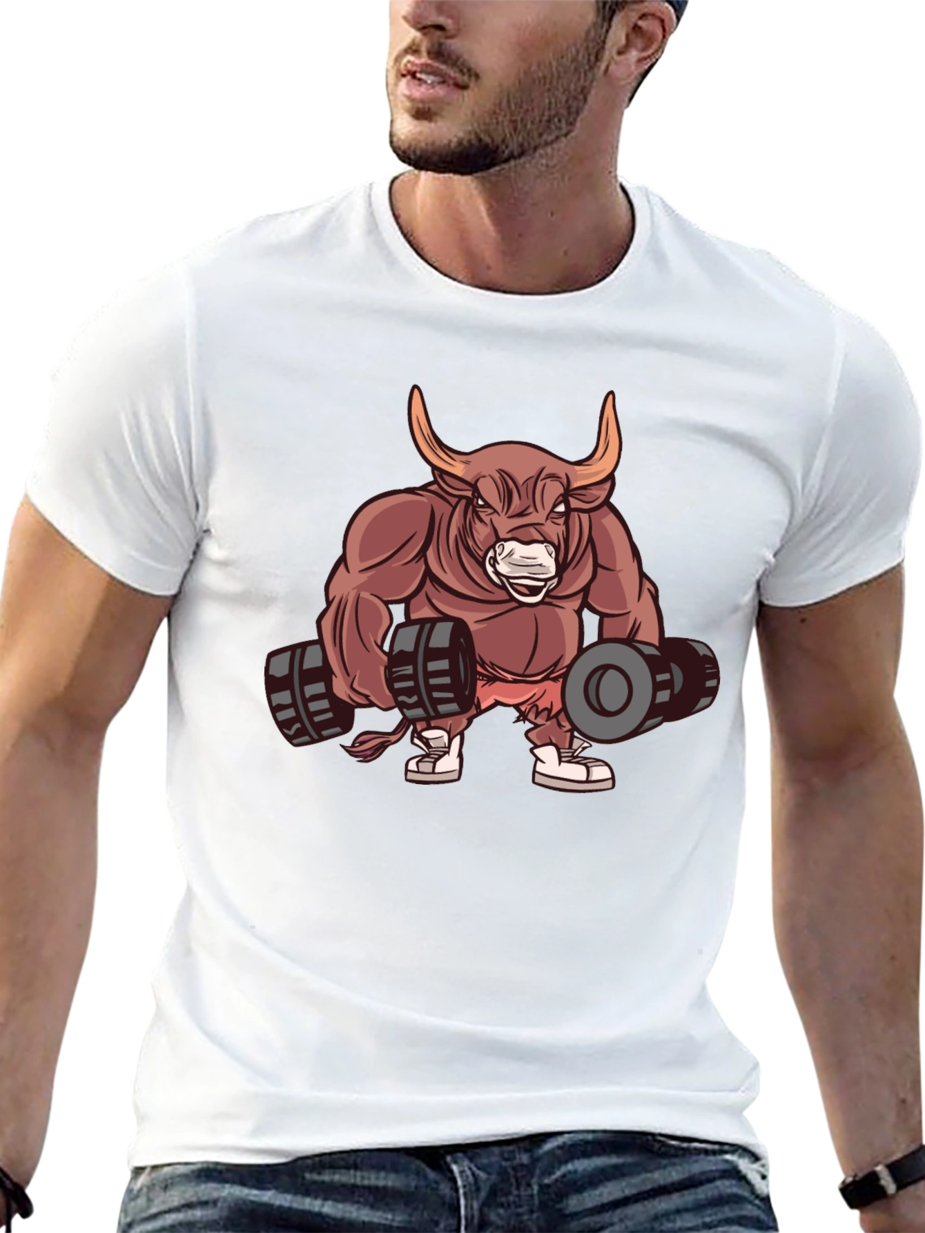 Bull Gym T-Shirt - Workout Ready