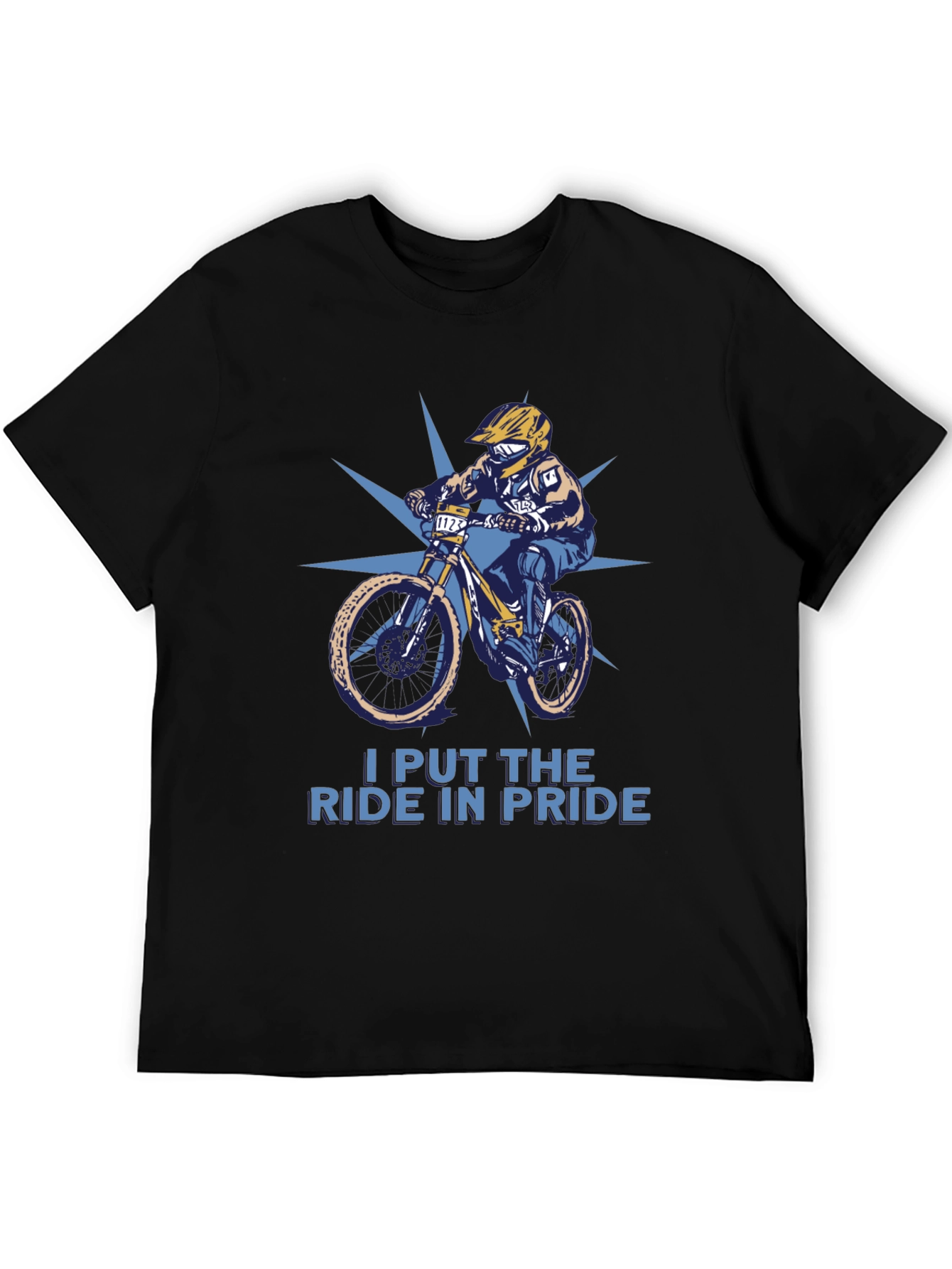 Ride Pride T-Shirt: Mountain Bike Design