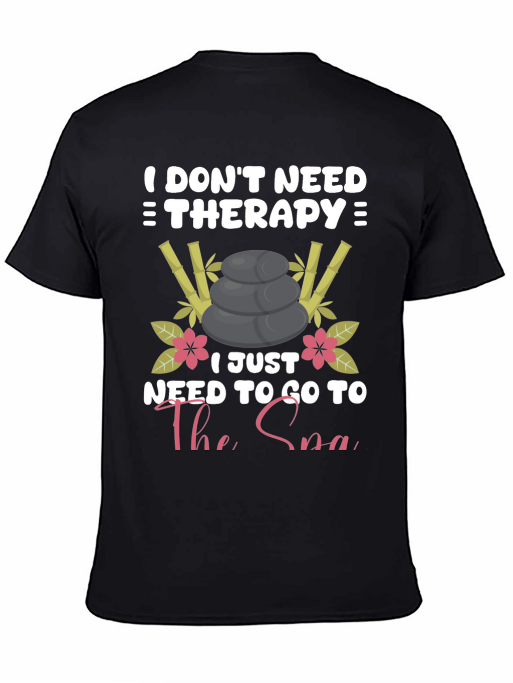 Spa Therapy T-Shirt - Relaxation and Wellness Apparel