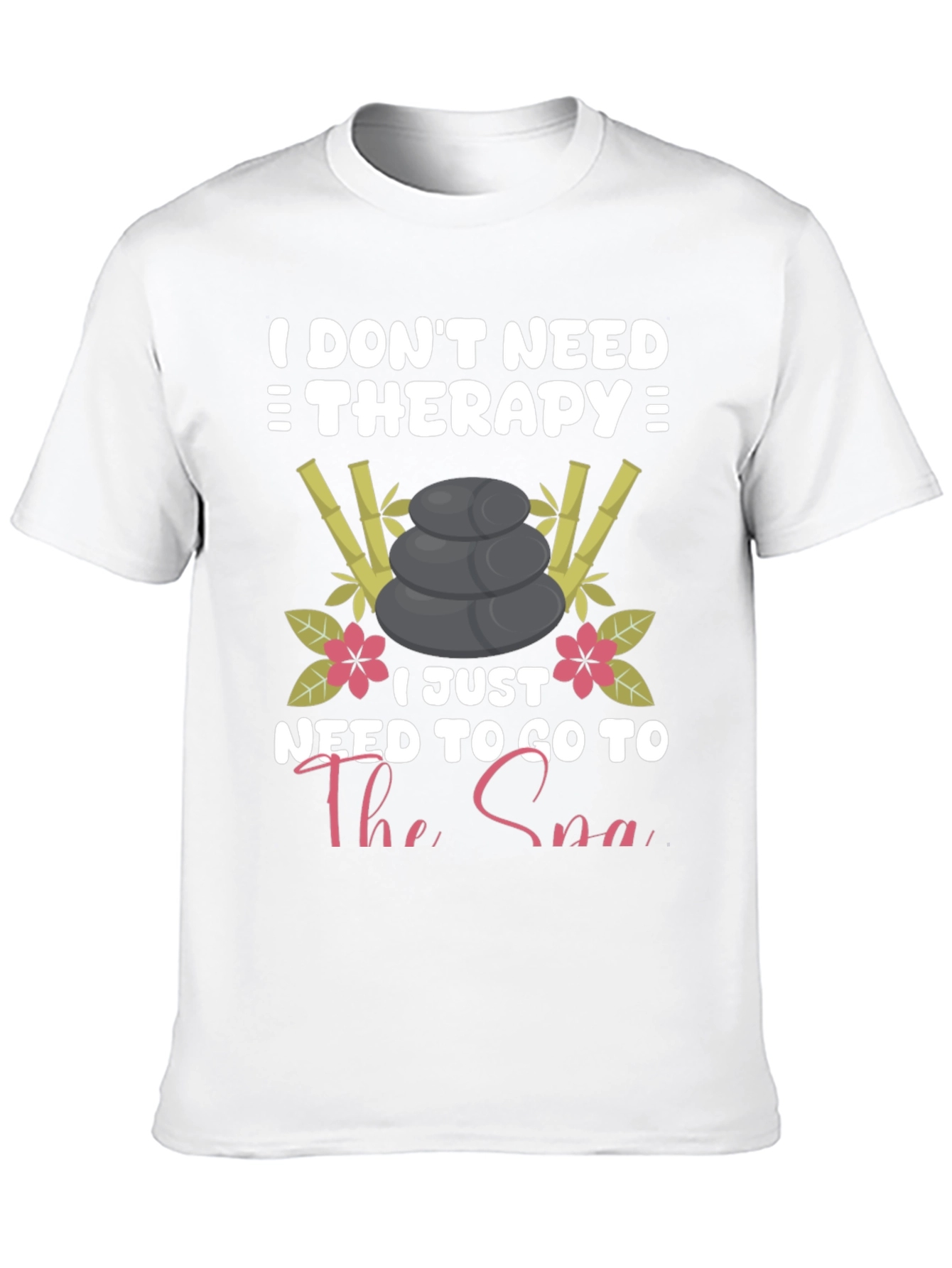 Spa Therapy T-Shirt - Relaxation and Wellness Apparel