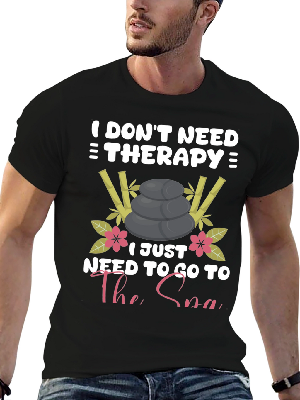 Spa Therapy T-Shirt - Relaxation and Wellness Apparel