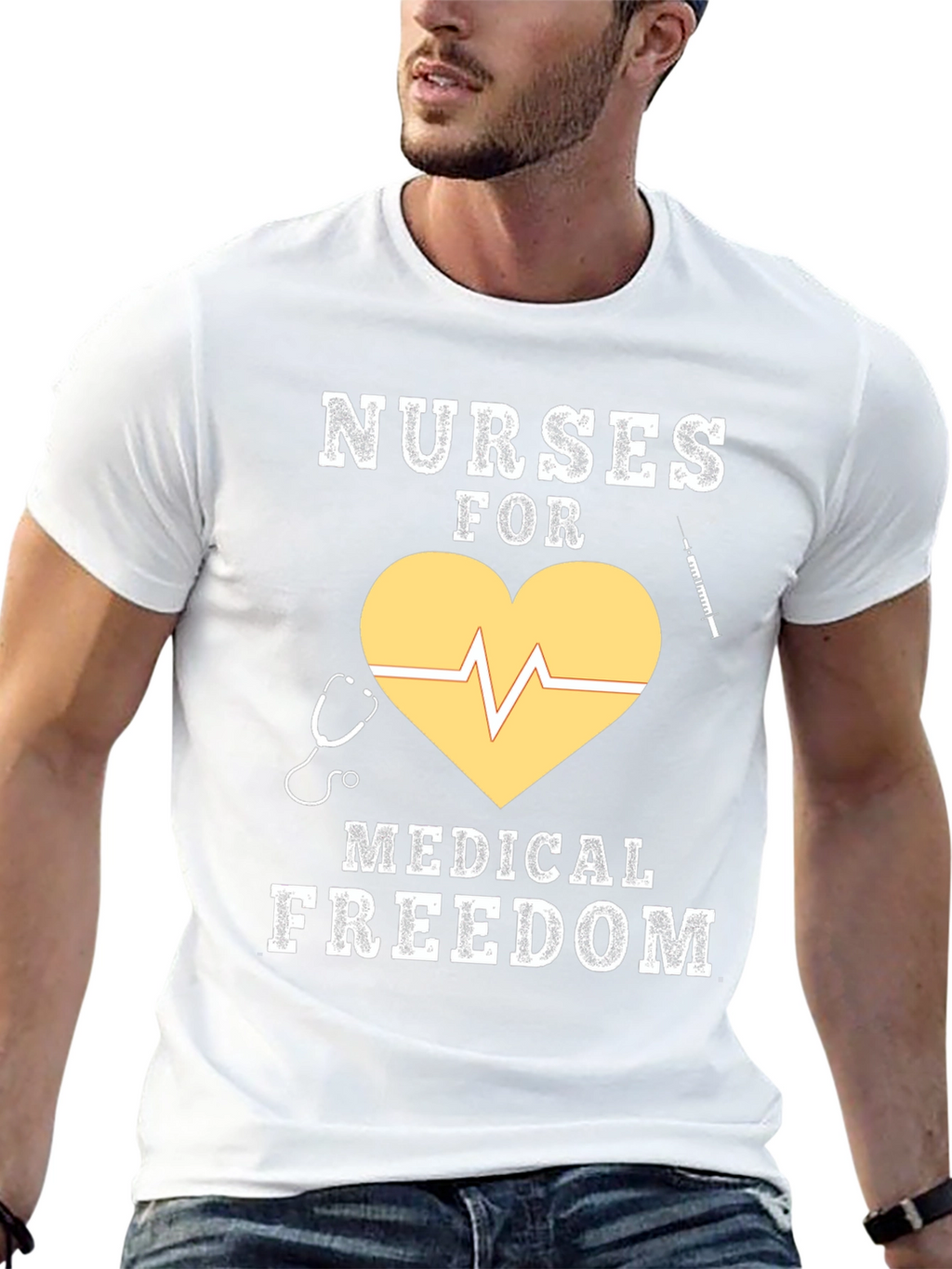 Nurses For Medical Freedom Graphic T-Shirt