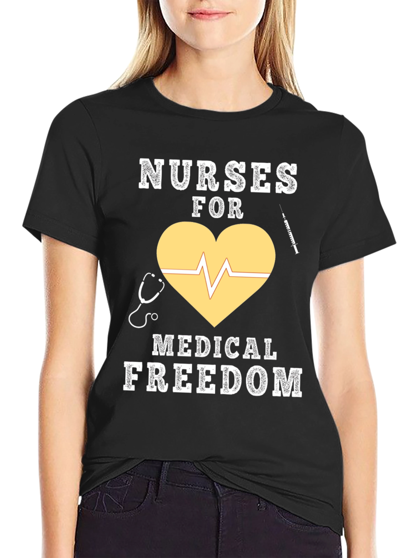 Nurses For Medical Freedom Graphic T-Shirt